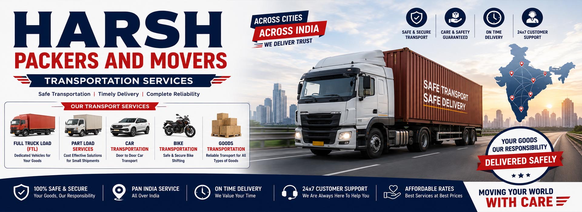 Harsh Packers and Movers